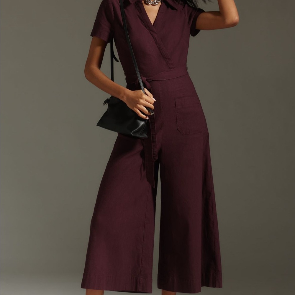 Maeve Colette Wrap Jumpsuit 2